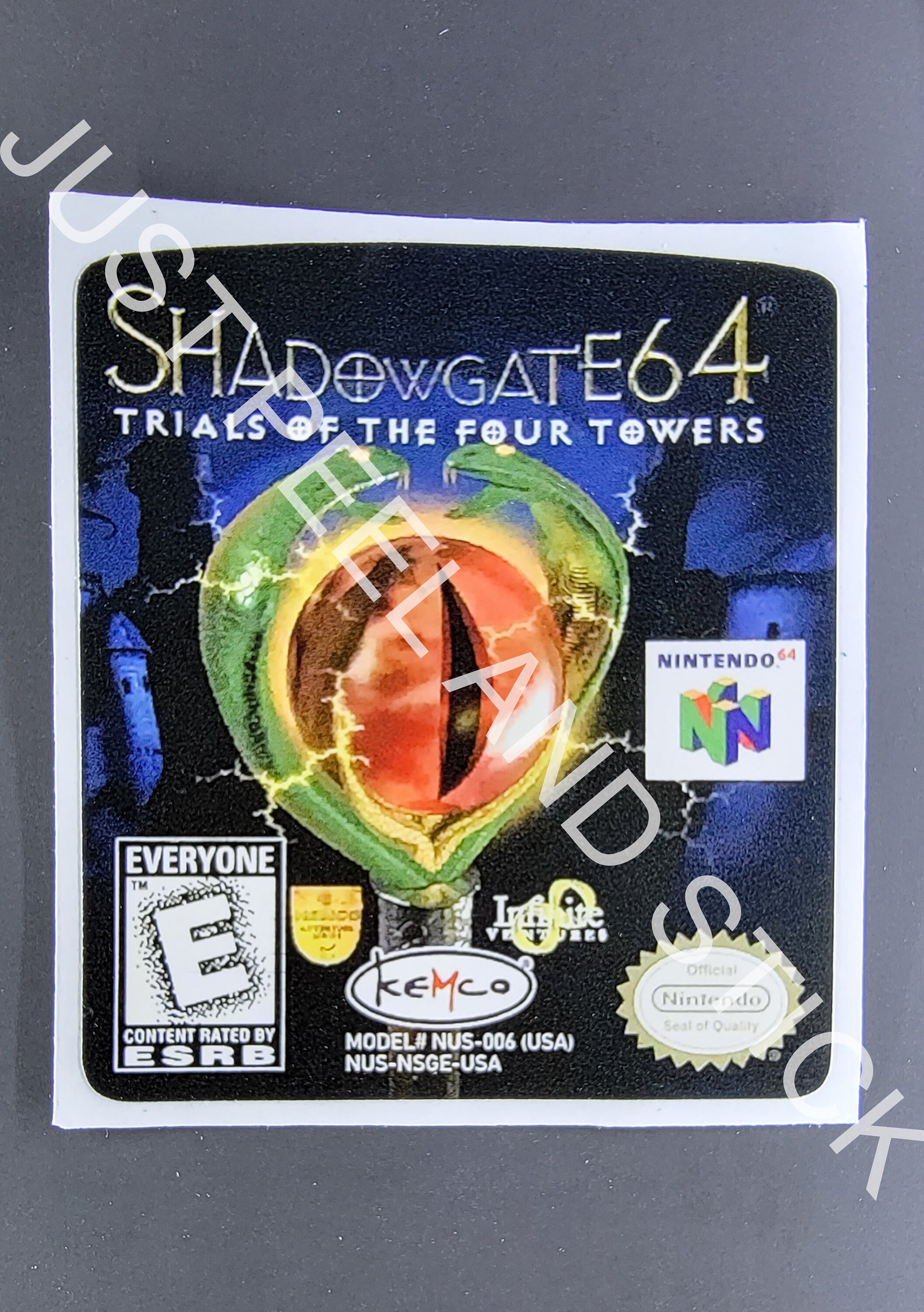 NINTENDO 64 - ニンテンドー64『シャドウゲイト64 SHADOWGATE64』 Shadowgate 64: Trials of the Four Towers (Nintendo 64, With