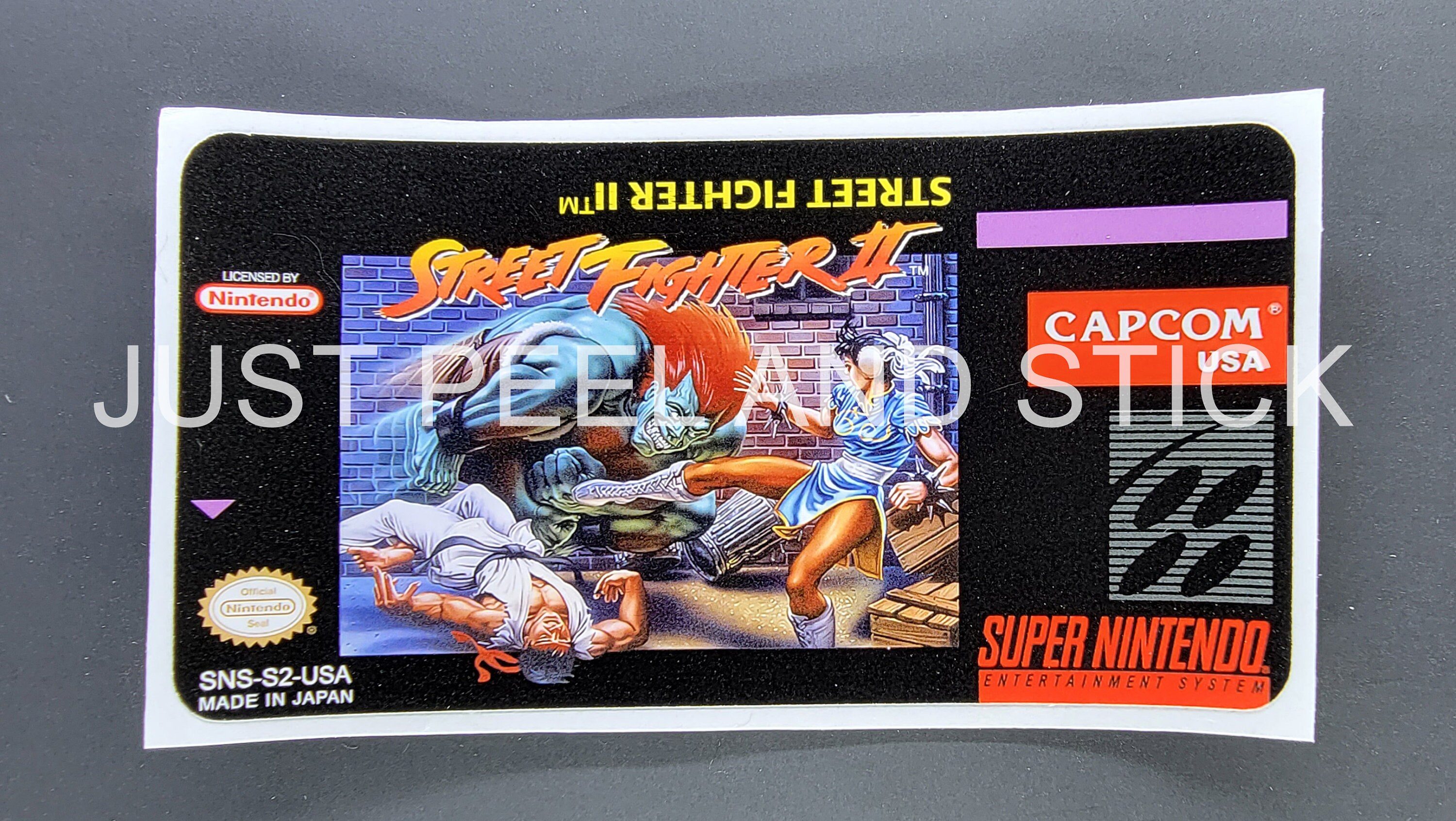 Vega Set of 5 Street Fighter 2 TCG Super Famicom Video Game Card Japanese JP