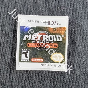 Nintendo DS Metroid Prime Jäger Ersatz Label Aufkleber Gameboy Aufkleber