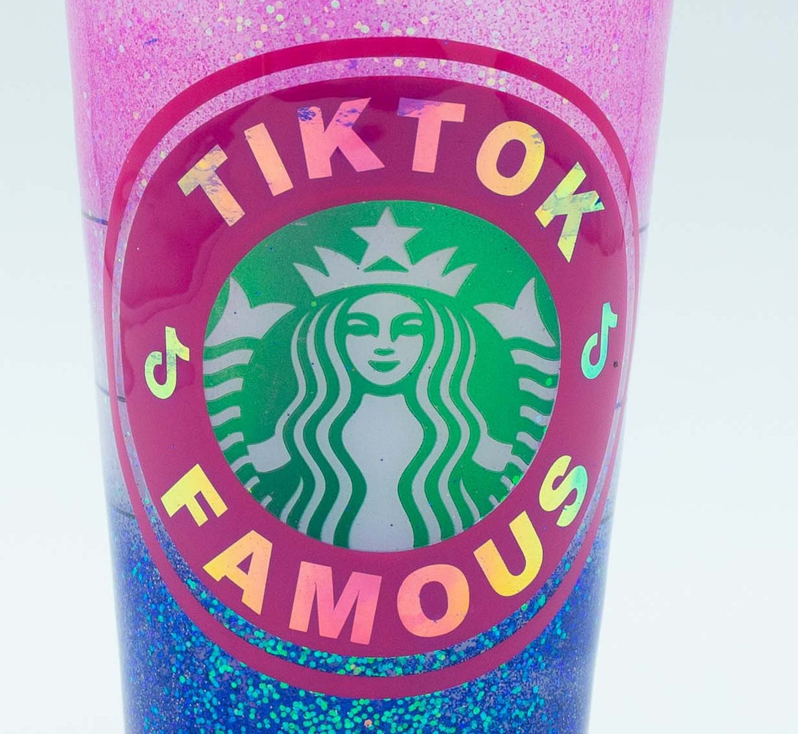 Tik Tok Starbucks Cup Personalized coffee Cold Cup great Etsy
