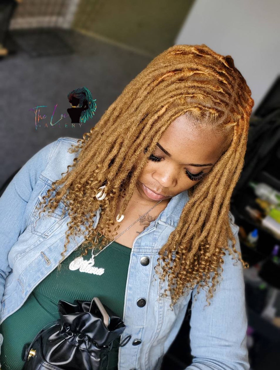 Blonde Loc Extensions v4