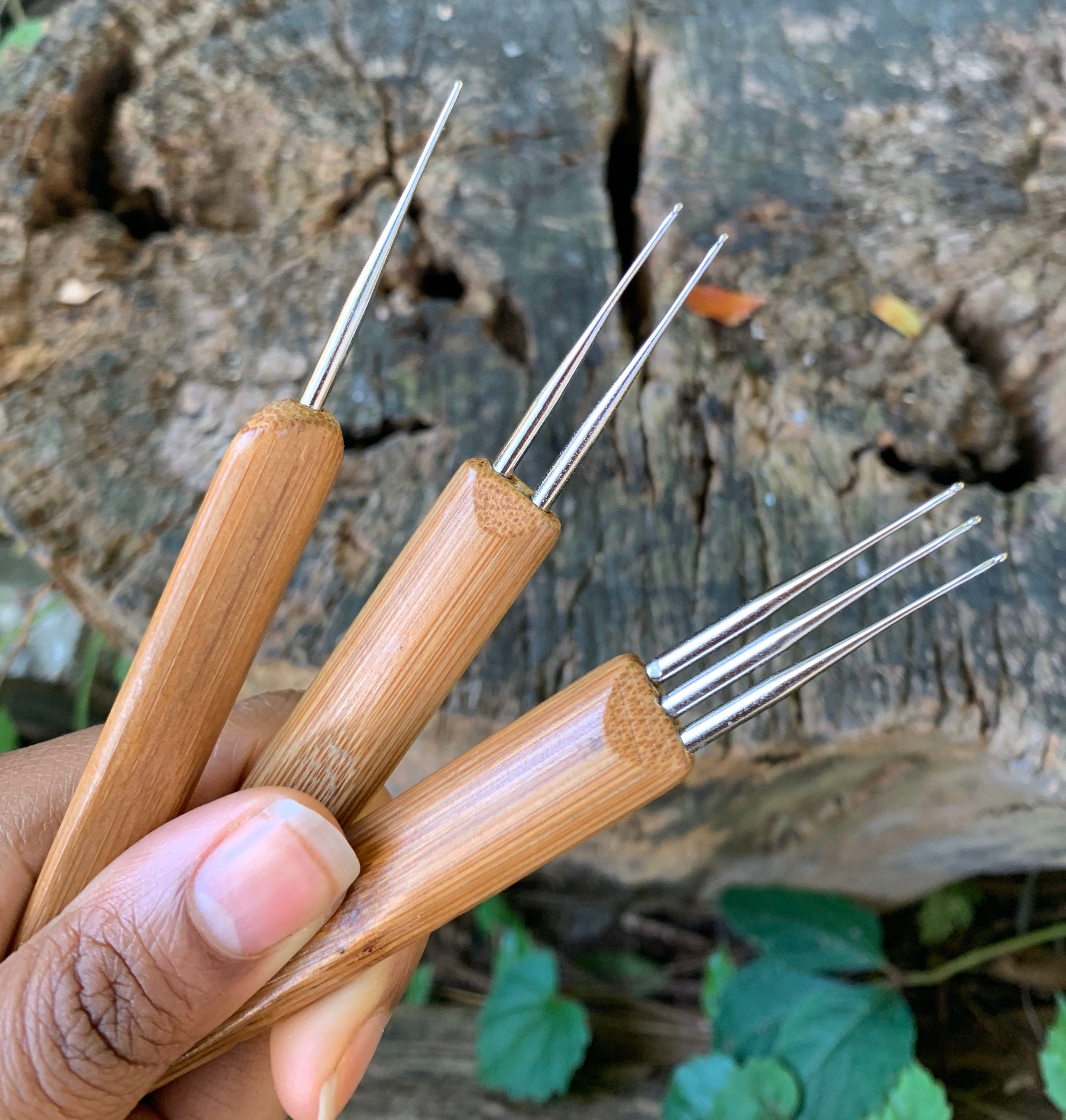 How To: Watch Me Interlock My Locs Myself Using A Crochet Needle