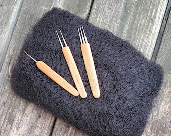 Extensiones de cabello humano rizado a granel / Extensiones de rastas