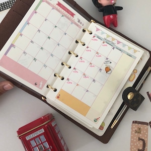 2023 Calendar + Pen +Storage Pouches + Paper Fits Louis Vuitton PM Agenda  Value