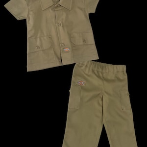 Blank kids Dickies 2 piece set
