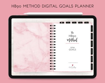 Método HB90 DIGITAL 2024 Cuaderno de trabajo anual para el establecimiento de metas