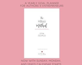 HB90 Method 2024 Yearly Goal-Setting Workbook