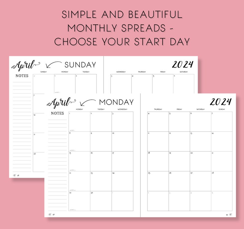 HB90 Method Planner Q2 2024 Printable Goal-Setting Planner For Authors and Entrepreneurs image 3