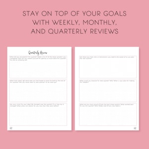 HB90 Method 2024 Yearly Goal-Setting Workbook image 7