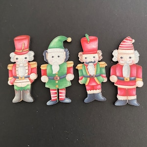 Santa's Helper Elf Brooches - 4 Designs