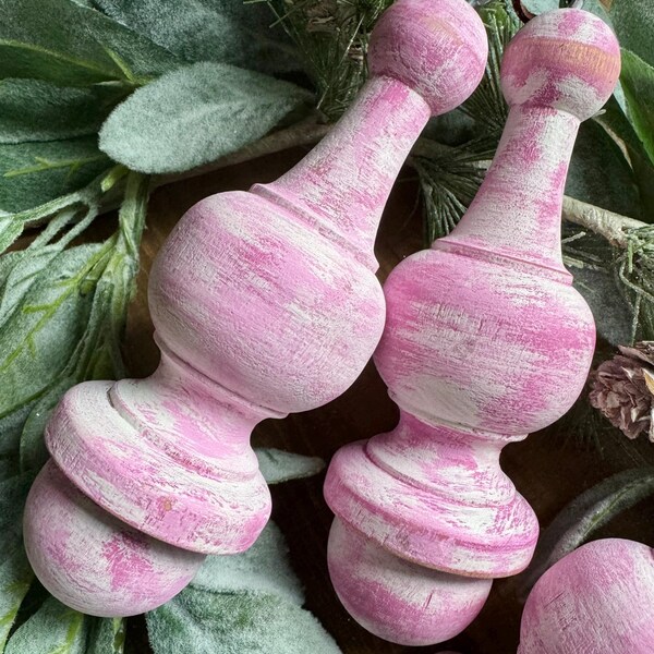 Wooden Finials - Etsy