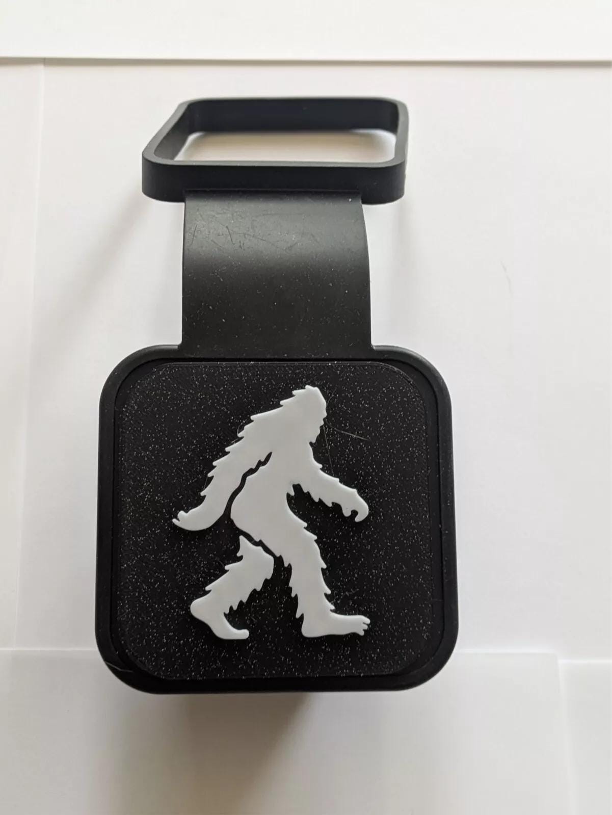 Sasquatch Trailer Hitch Cover for 2" Hitch Tube - Bigfoot Themed