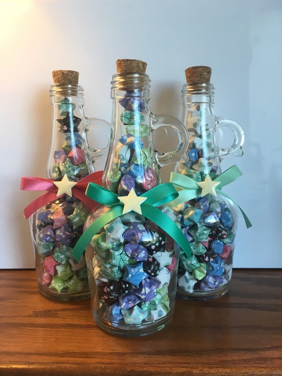 Flower Origami Star Jar