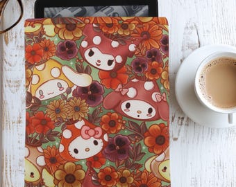 Hello Autumn Kindle Paperwhite Sleeve With EXCLUSIVE FABRIC | Book Gift | Kindle Sleeve | Padded Sleeve | E-reader Sleeve | Halloween