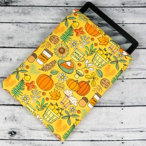 Get Ready For Fall Kindle Paperwhite Sleeve | Bookish Gift | Reader Gift | Padded Sleeve | Book Gift | E-reader Sleeve
