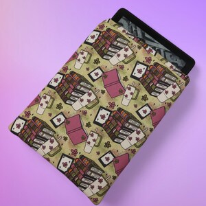 My Favorite Things Kindle Paperwhite Sleeve | Bookish Gift | Kindle Sleeve | Padded Sleeve | E-reader Sleeve