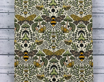 Bees Moths Moons and Mushrooms Large Book Sleeve | Book Gift | Bookish Gift | Reader Gift