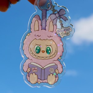 Labubu Keychain For Book Lovers | Bookish Gift