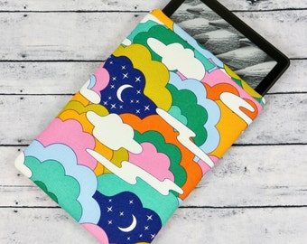 Stardust Cloudscape Moons Stars Clouds Kindle Paperwhite Sleeve | Bookish Gift | Reader Gift | Padded Sleeve | Book Gift | E-reader Sleeve