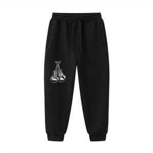 Tied Boxing Gloves - Essential Drawstring Jogged Sweatpants