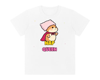 Kids Nap Queen Cute Kid's Crewneck T-Shirt