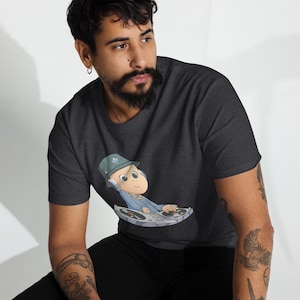 DJ Baby - Men’s Premium Cotton Heritage Heavyweight Tee