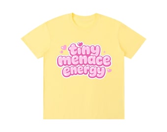 Tiny Little Menace - Pure Cotton Unisex T-Shirt