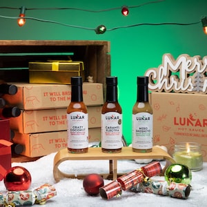FREE SHIPPING, Choose Your Own Hot Sauce, Pick Your Own 3PKS, Handmade Sriracha, Vegan Gluten Free Sriracha, Smoky Hot Sauce