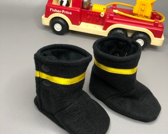 Little Firefighter Boots