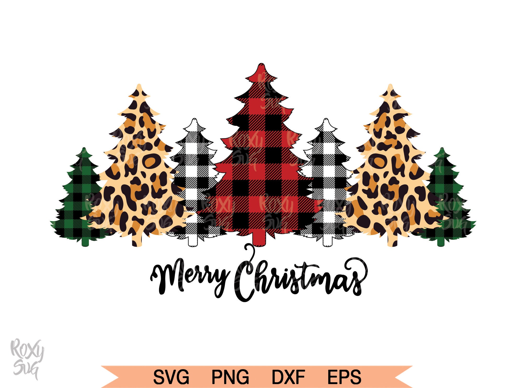 Download Buffalo Plaid Trees Svg Christmas Tree Svg Christmas Svg Etsy