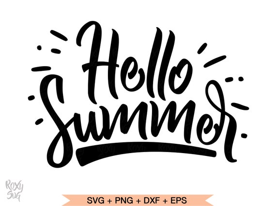 Download Hello Summer Svg Summer Svg Summer Sign Svg Summer Svg Etsy