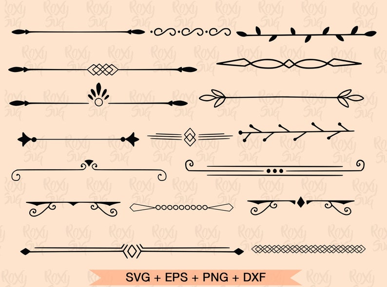 Download Divider svg Leaves SVG flourish svg Flourish Dividers svg ...