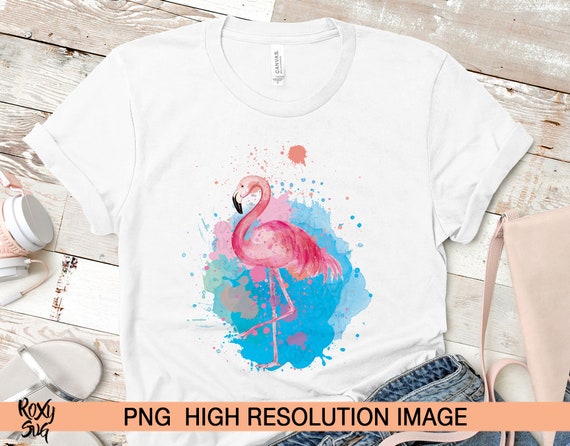 Download Watercolor Flamingo Clipart Flamingo Clipart Flamingo Png Etsy