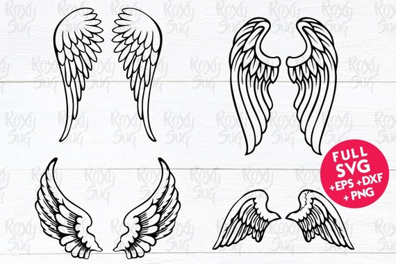 Download Angel Wings Svg Wings Svg Wings Clipart Angel Wings Etsy