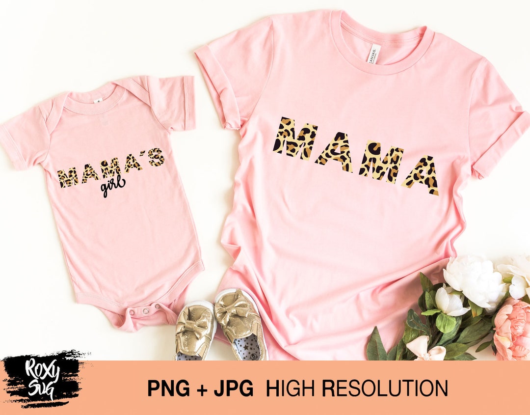 Mama Svg Mama Svg Mama Leopard Svg Mommy and Me Svg - Etsy