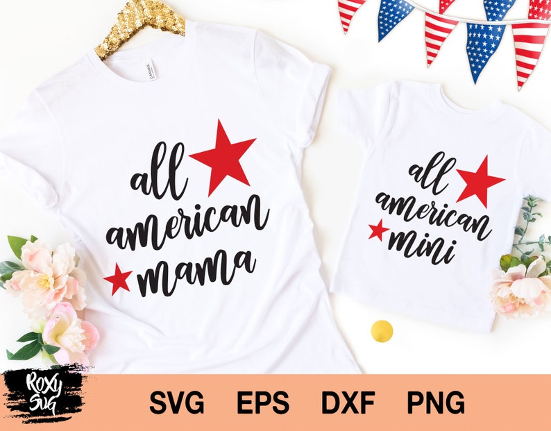 Download Mama svg all american mama svg mama and mini svg 4th july ...