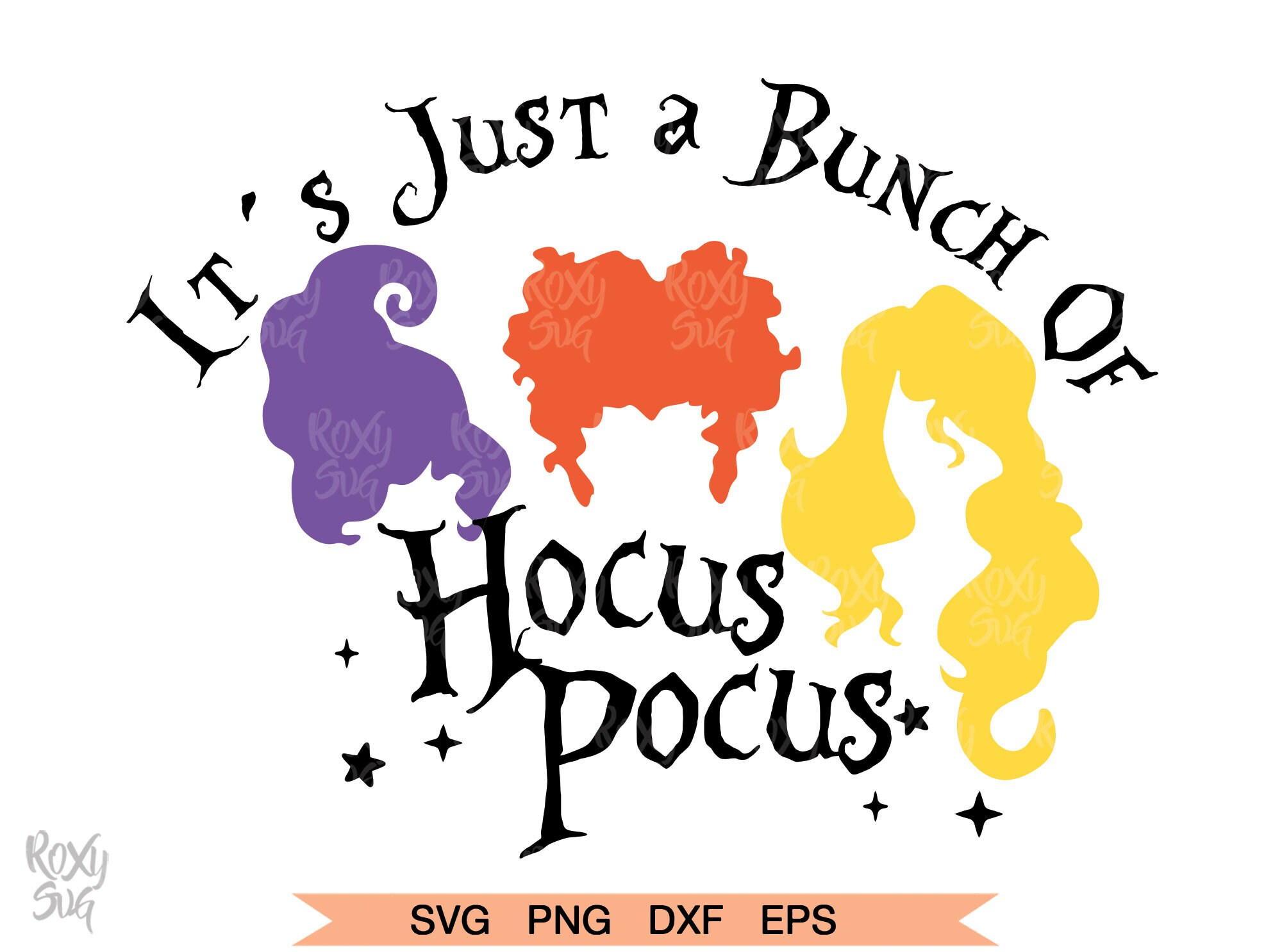 Download Hocus Pocus Svg Halloween Svg It S Just A Bunch Of Hocus Etsy