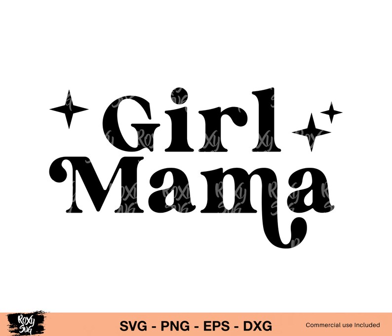 Mama's Girl Svg File for Tshirt Mama Svg Mama and Mini Etsy