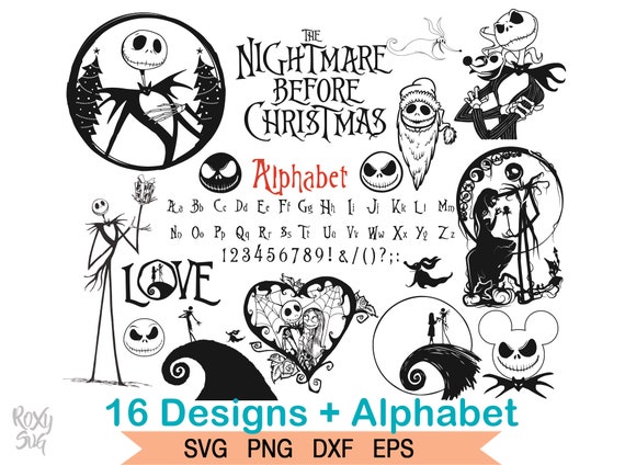 Download Free Im A Nightmare Before Christmas Svg Christmas Svg Jack Etsy SVG DXF Cut File