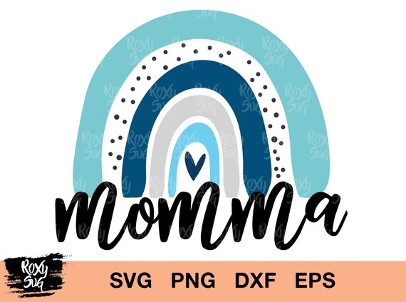 Download Momma Svg Mama Svg Rainbow Svg Momma Clipart Sublimation Etsy