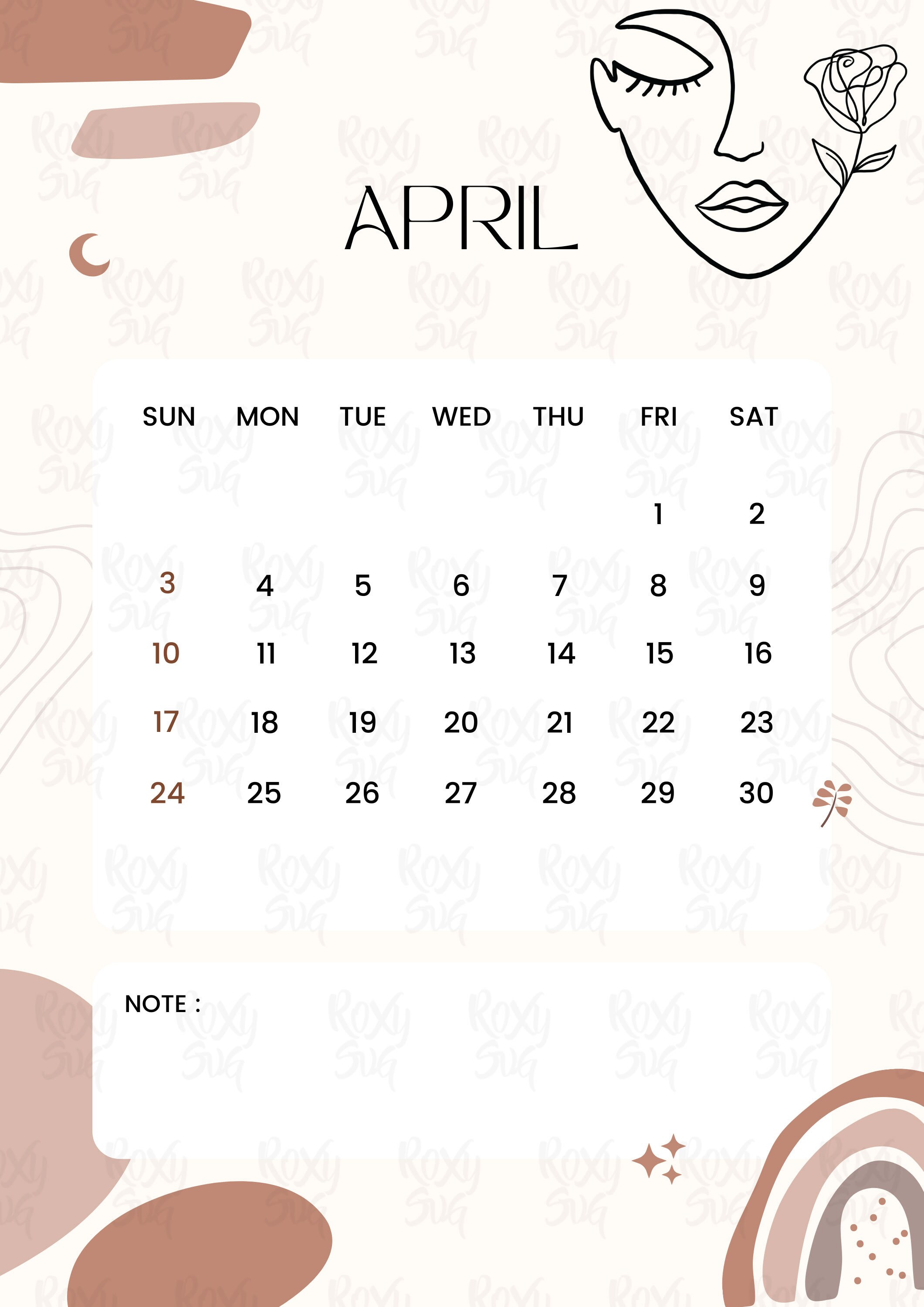 april-2022-calendar-printable-april-calendar-printable-printable-calendar-2022-april-2022-printable-calendar-minimalist-calendar-2022-etsy
