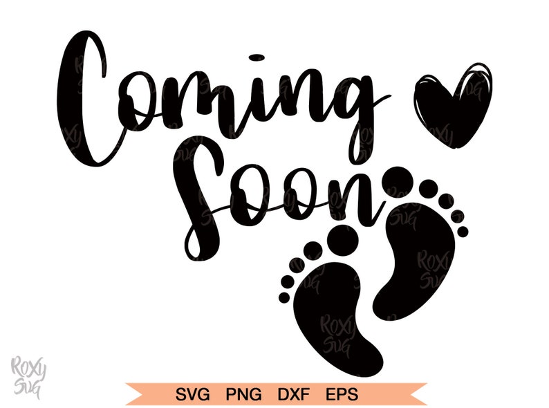 Download Coming soon svg cut files pregnancy coming soon baby feet ...