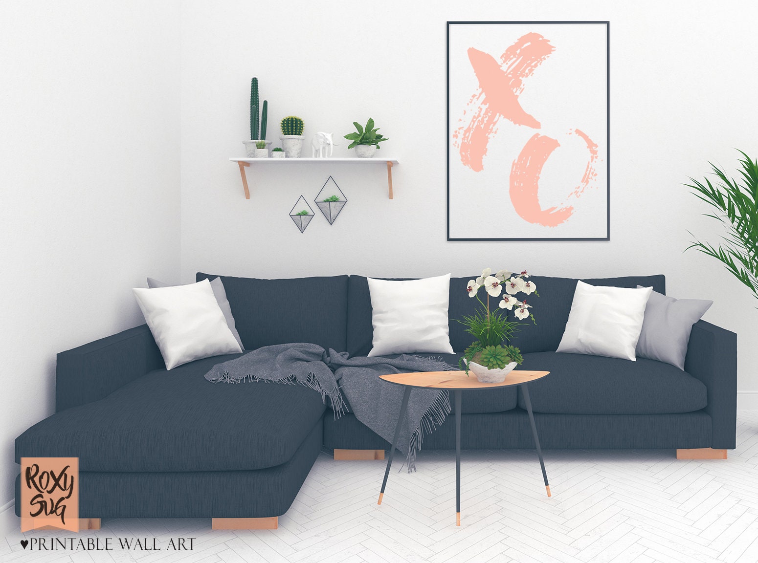 XO X and O Printable Printable Wall Art Pink Nursery Wall Etsy