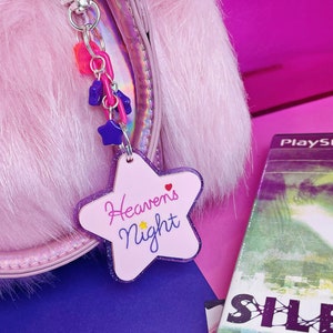 Heavens Night Acrylic Double Sided Keychain