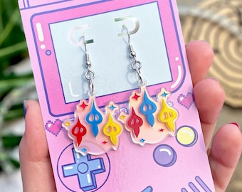 Ghosty Garden Sprout Earrings