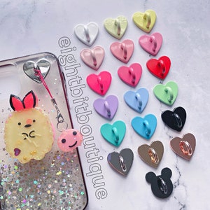 Kawaii Adhesive Metal Charm Hook | Super Strong Hold + Tons of Colors Available