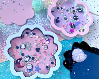 Sakura-Face / Soot + Stars Coaster | Choose Your Theme!