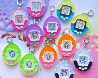 Y2K Virtual Friends Acrylic Earrings and Keychains | Choose Your Friend! SERIES 1