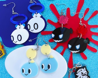 Chaos Trio Earrings // Choose Your Character!
