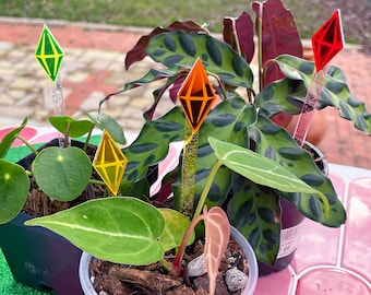 Plant Stake Magnet Topper // Mood Prism | Choose Your Mood! PLANT STAKE Sold Separately